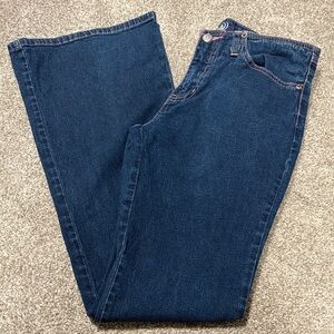 Y2K Angels Low Rise Blue Flare Jeans